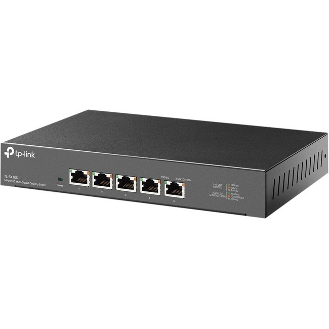 TP-Link TL-SX105 5 Port 10GBase-T Multi-Gig Unmanaged Switch