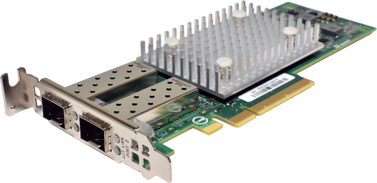 DELL QLogic Dual Port 25G SFP28 NIC QL41262HLCU-EN 0415DX PCIe 3.0 x8 LP