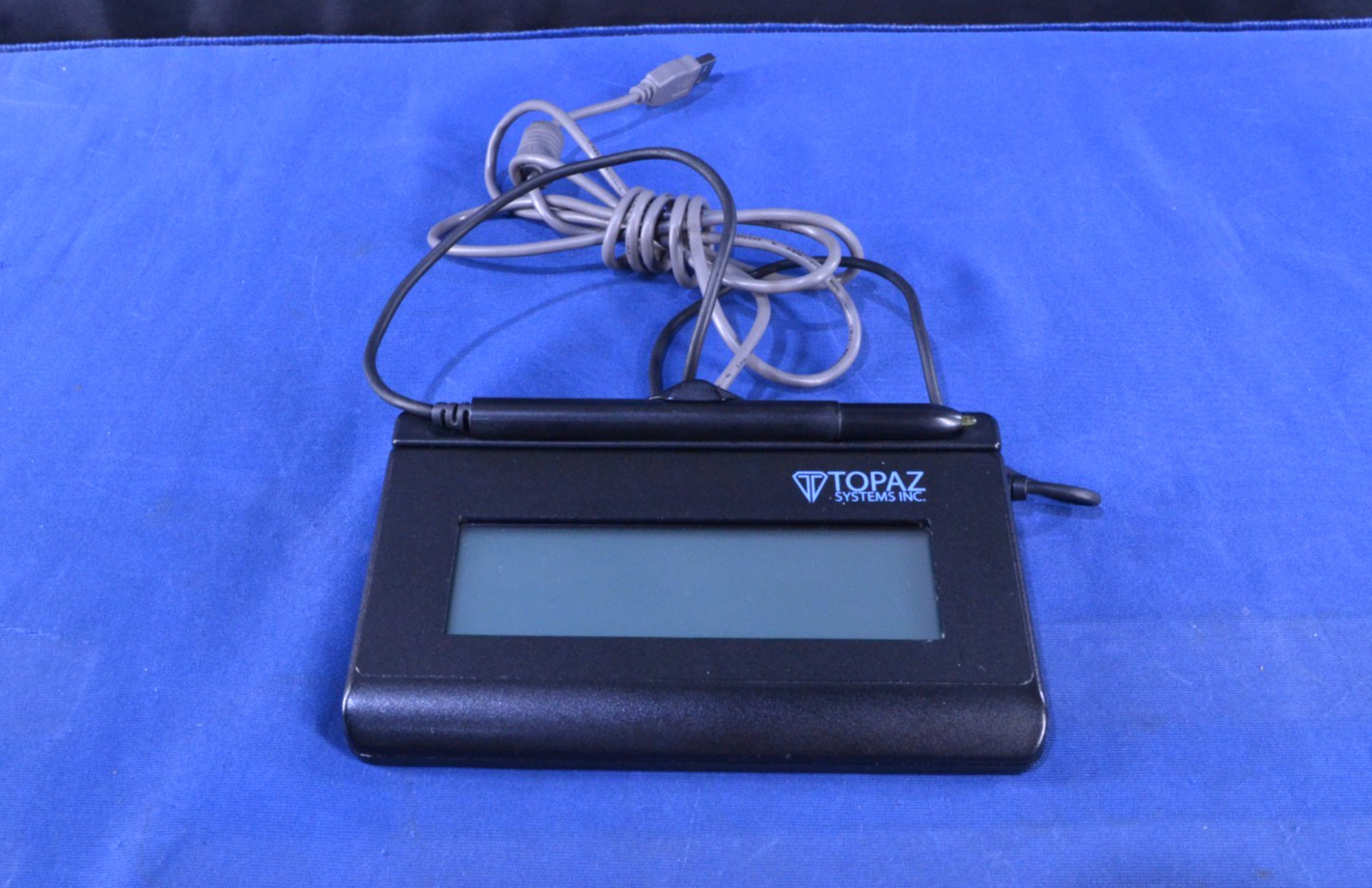 Topaz Systems T-LBK462-HSB-R LCD Backlit Signature Pad (J092404)