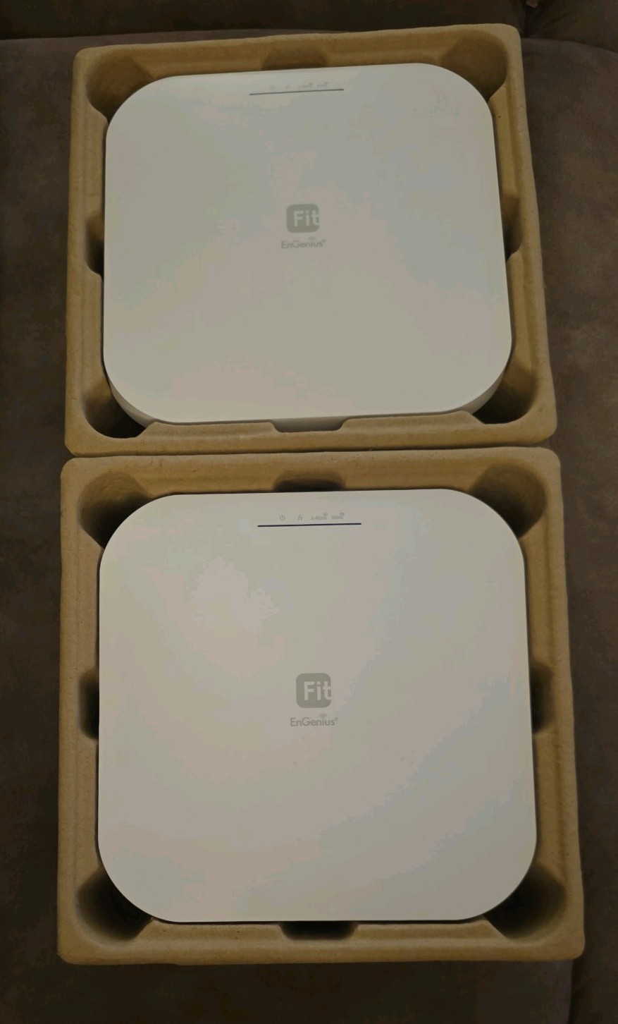 2 Engenius Fit6 4x4 Lite EWS276-FIT Dual Band Indoor Access Points W/ Power Cord