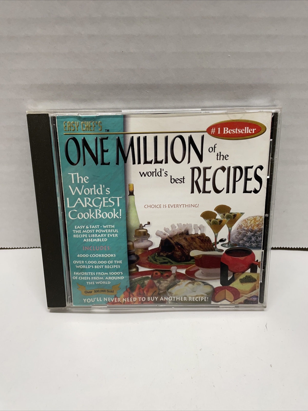 One MIllion of the World's best Recipes PC CD-ROM by Easy Chef's Win3.1