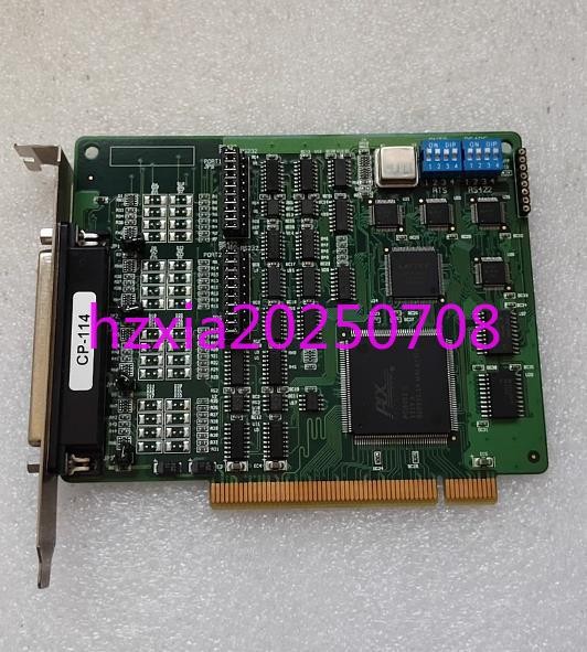 1pc used MOXA CP-114 card
