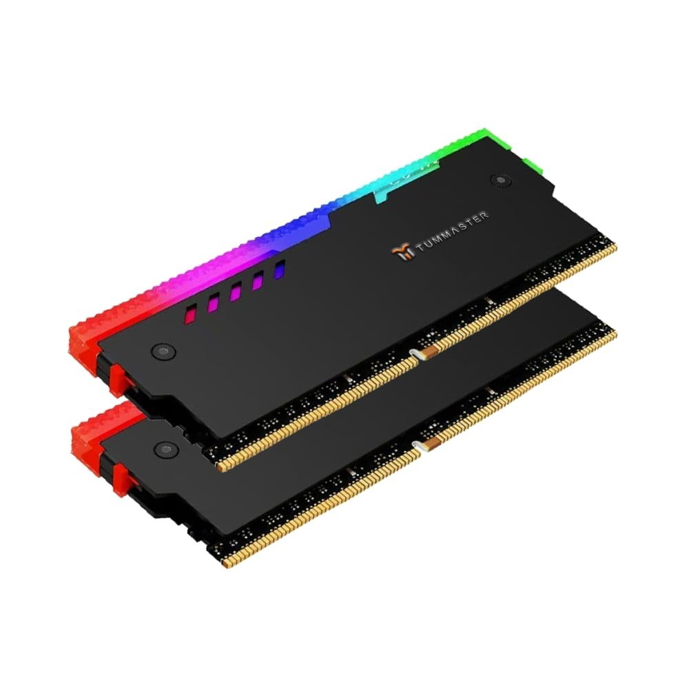 5V 3PIN ARGB RAM Heatsink Cooler for DIY PC Gaming MOD DDR3 DDR4 DDR5 - 2 Pack