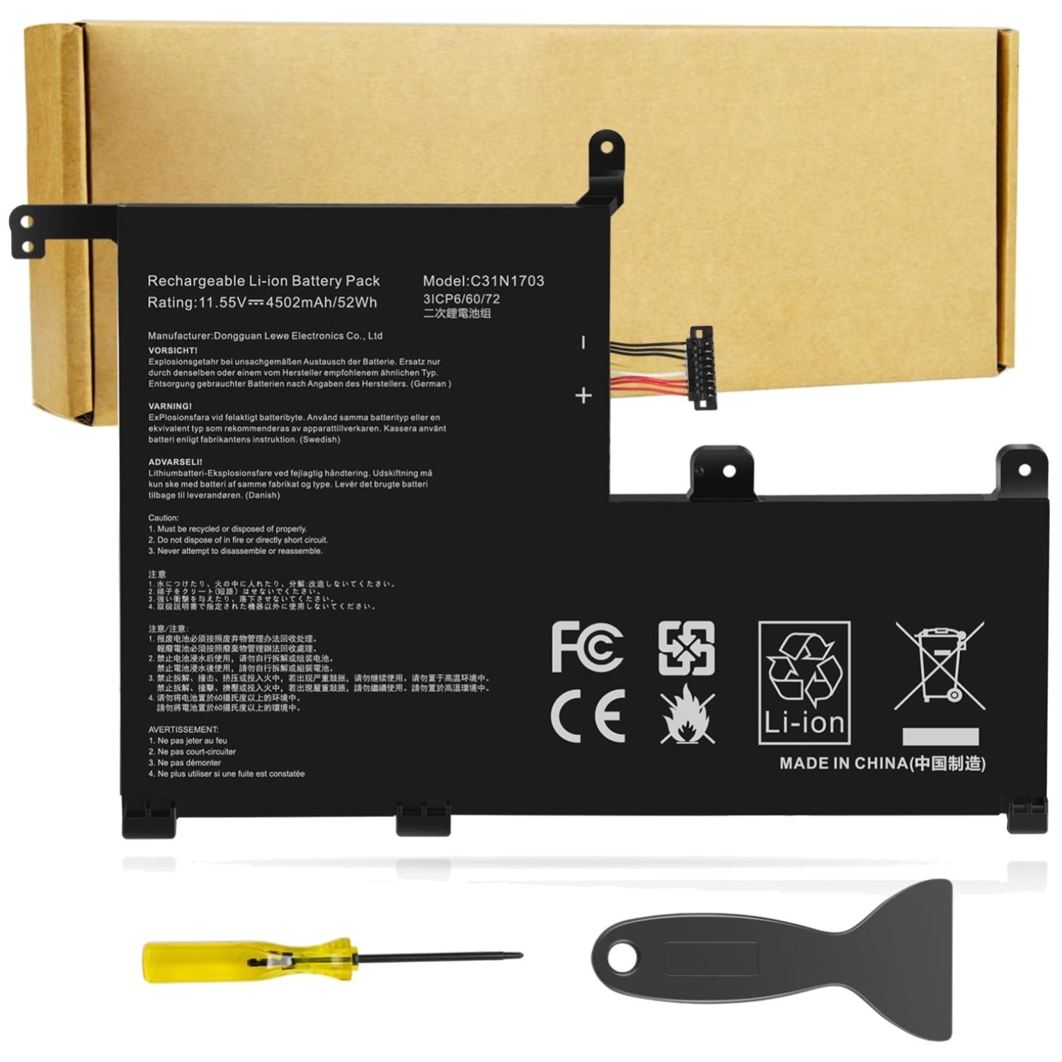 Long-Lasting Battery for Asus Zenbook Flip Series