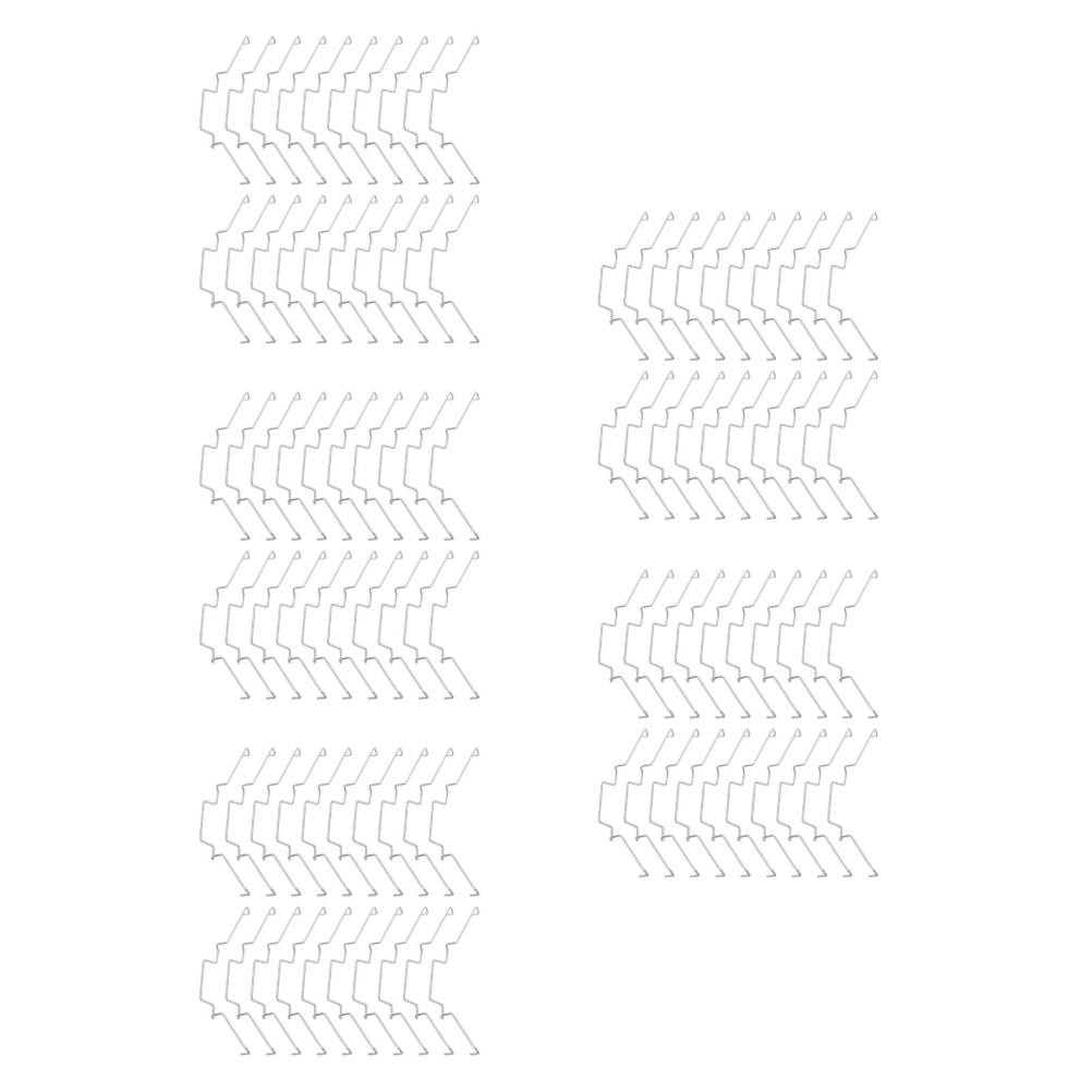 100 pcs CPU Heatsink Fan Buckle, Computer Mainboard CPU Radiator Fan Fixing