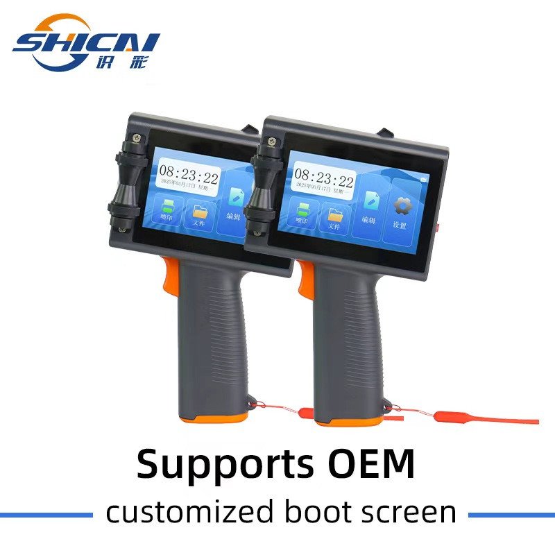 Handheld Inkjet Marking Machine for Batch No Serial Barcode QR Print