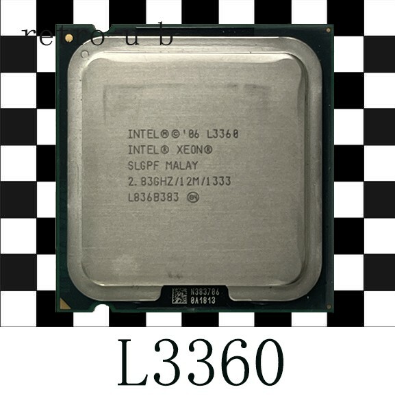 Intel Xeon L3360 SLGPF 2.83GHz 4Core LGA775 CPU Processor