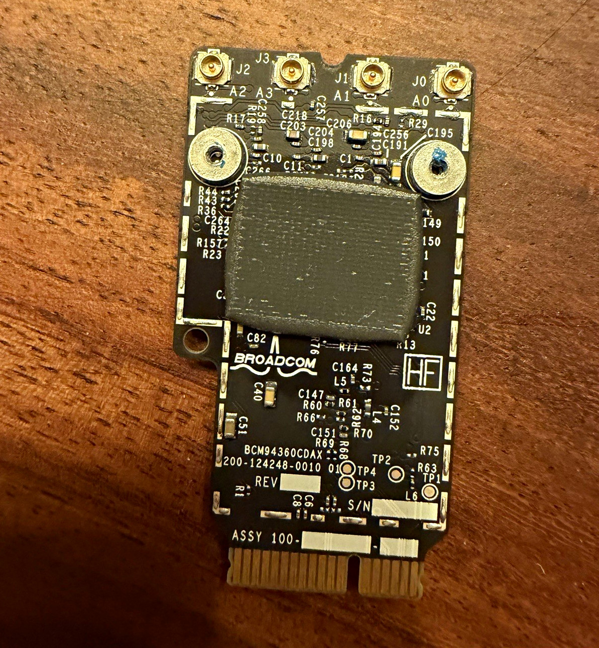 Broadcom BCM94360CD AirPort WiFi Card 802.11ac 1300Mbps 653-0014
