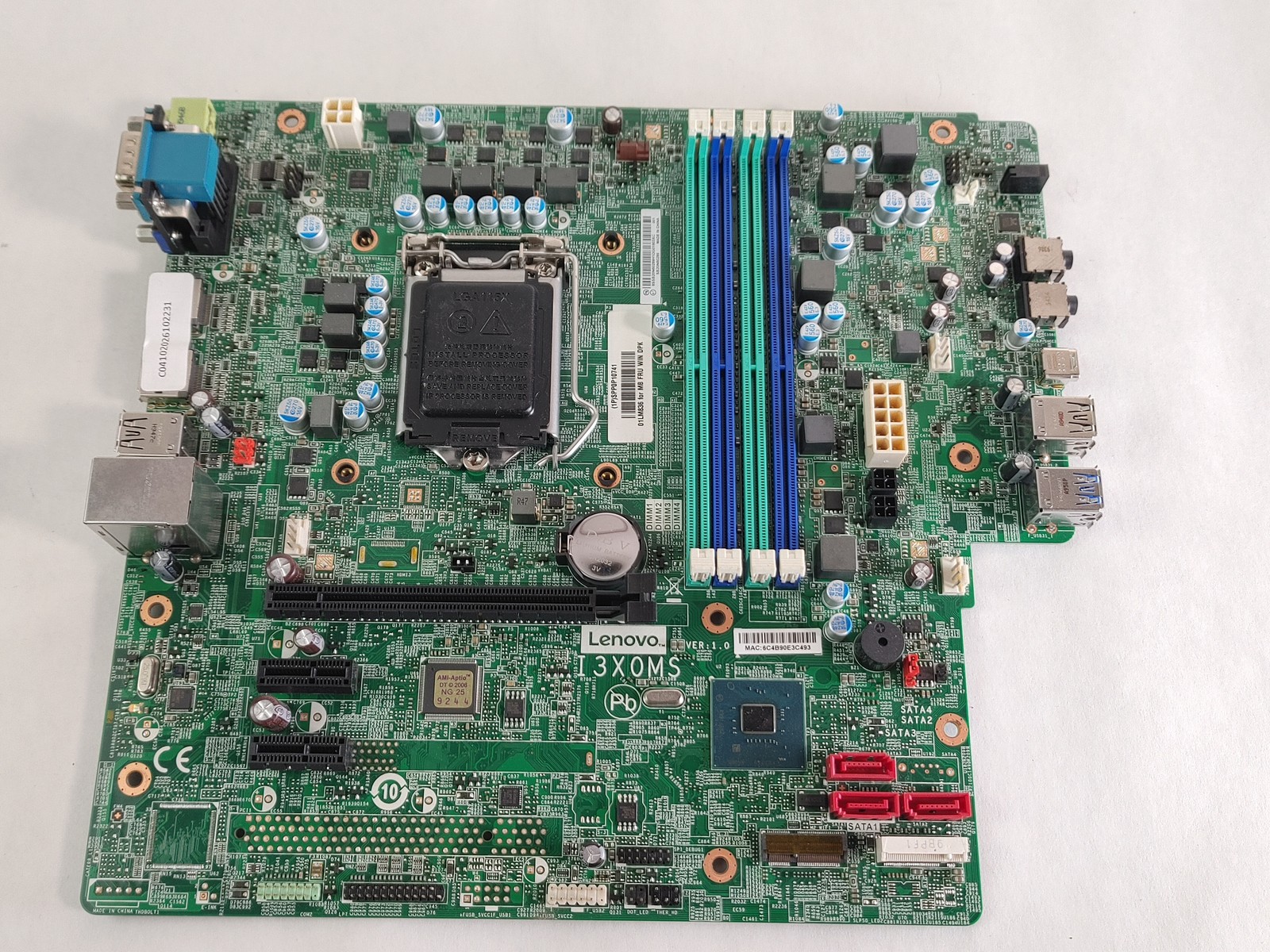 Lot of 10 Lenovo ThinkCentre M720t LGA 1151 DDR4 Desktop Motherboard 01LM836