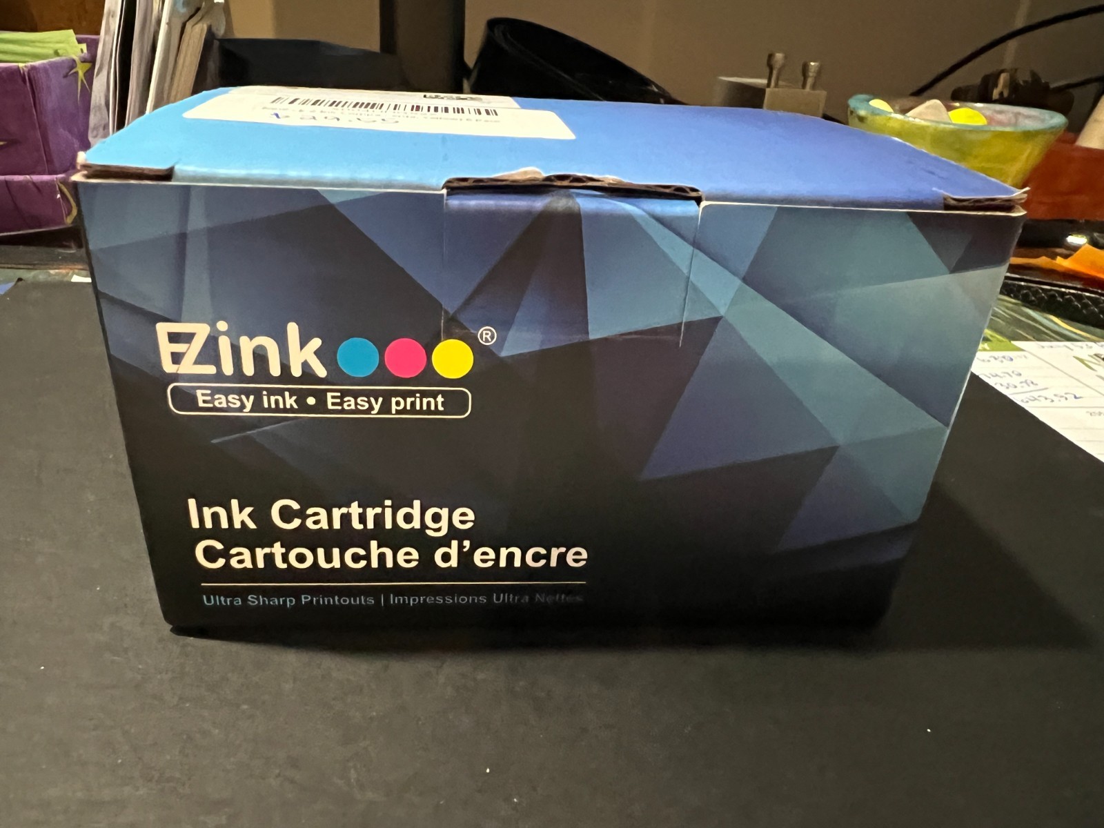 EZink NEW Box of six XXL color cartridges; cyan, yellow, magenta 1/2 price