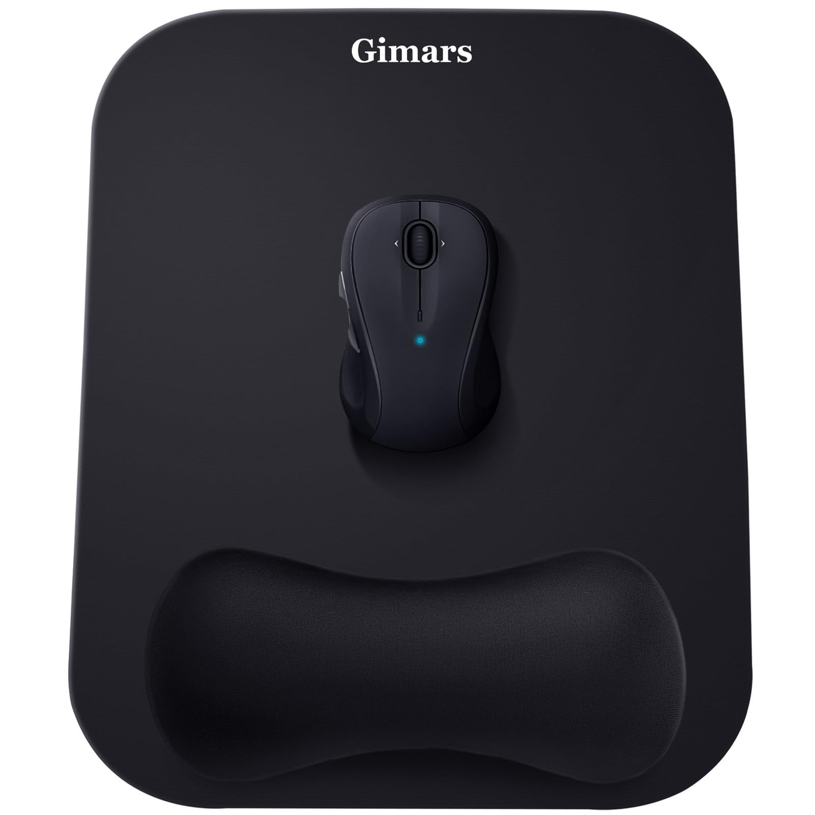 Gimars Large Smooth Superfine Fibre Memory Foam Ergonomic Mouse Pad Wrist Rest S