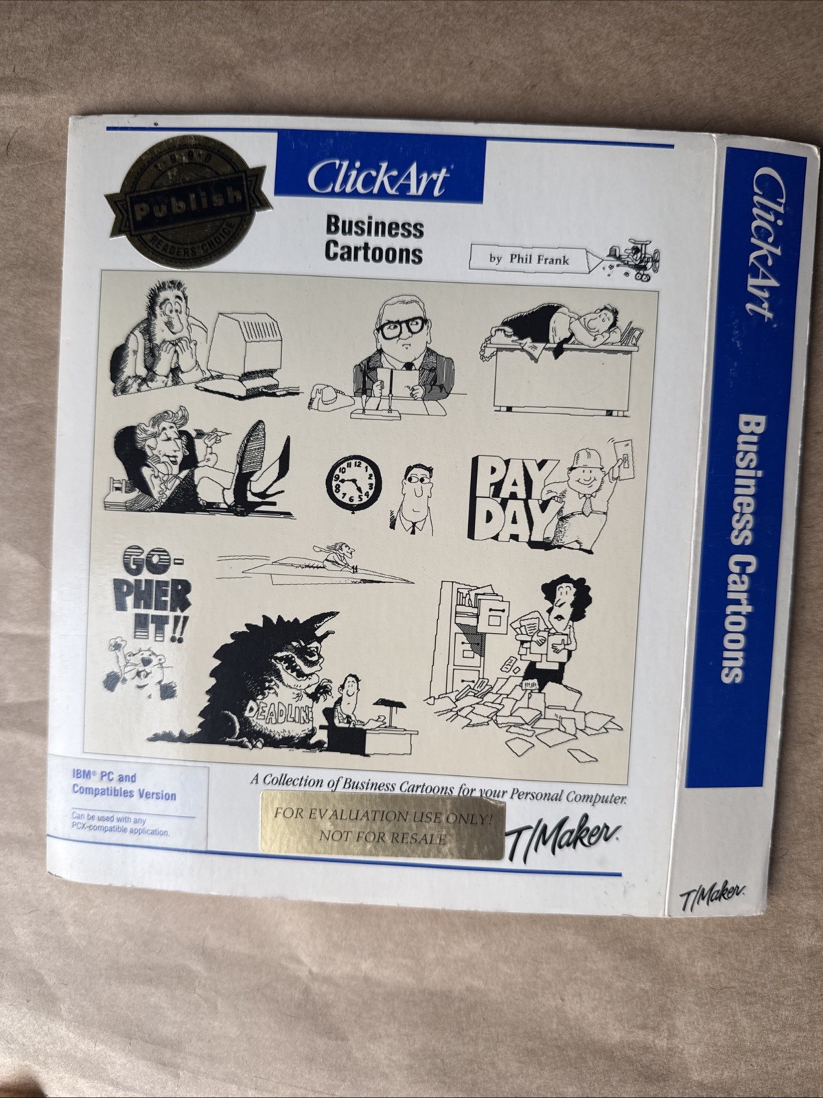 * Click Art IBM Business Cartoons Not For Resale  F