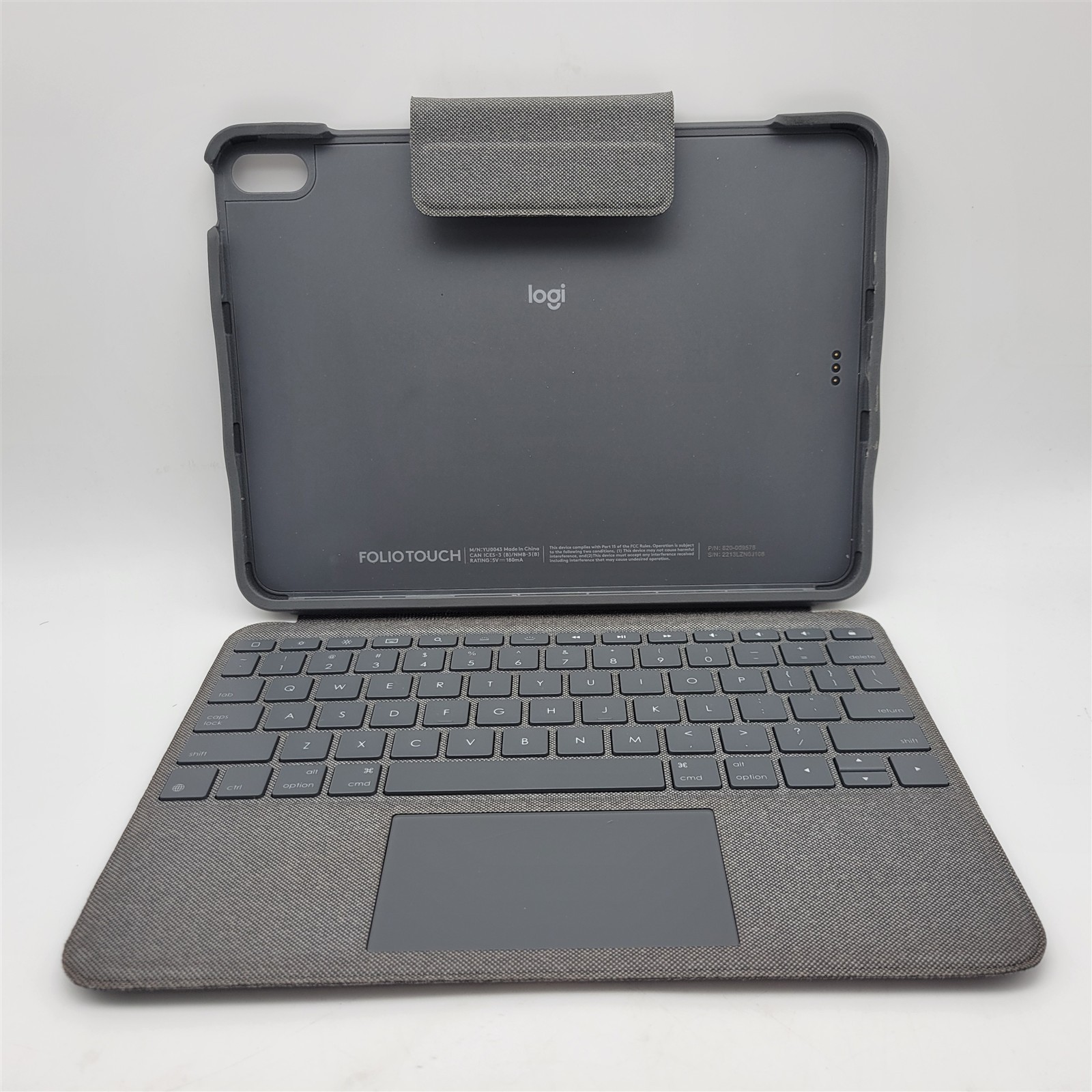 Logitech Folio Touch Keyboard Case w/ Trackpad for iPad Air 4th/5th Gen Graphite