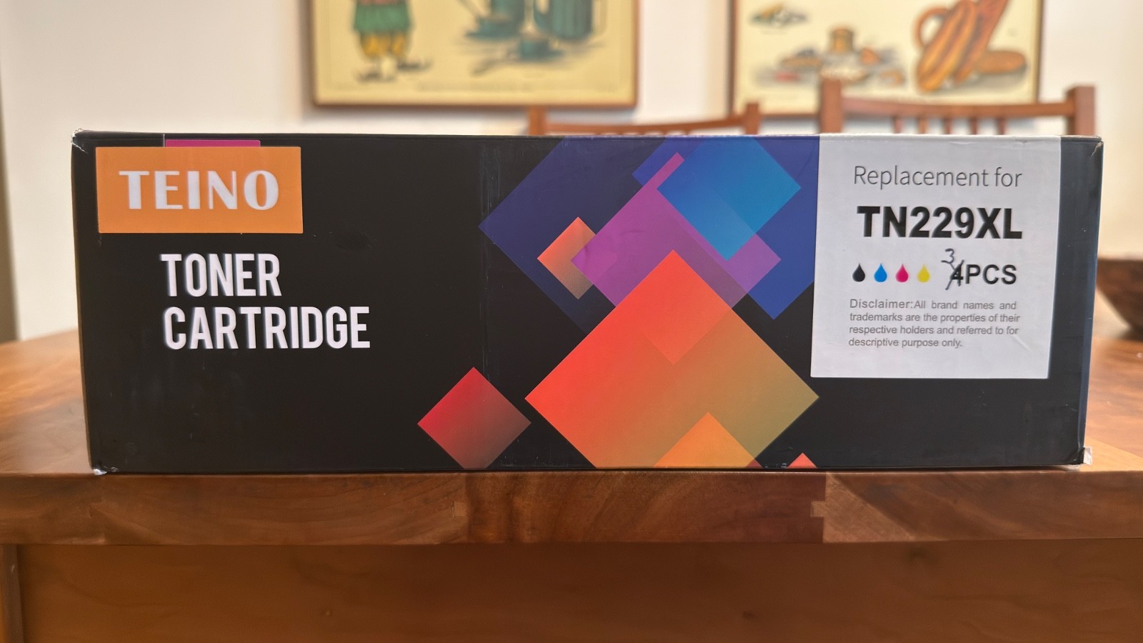 TEINO Brother compatible TN229XL Toner Cartridges (3) - Sealed and Unused