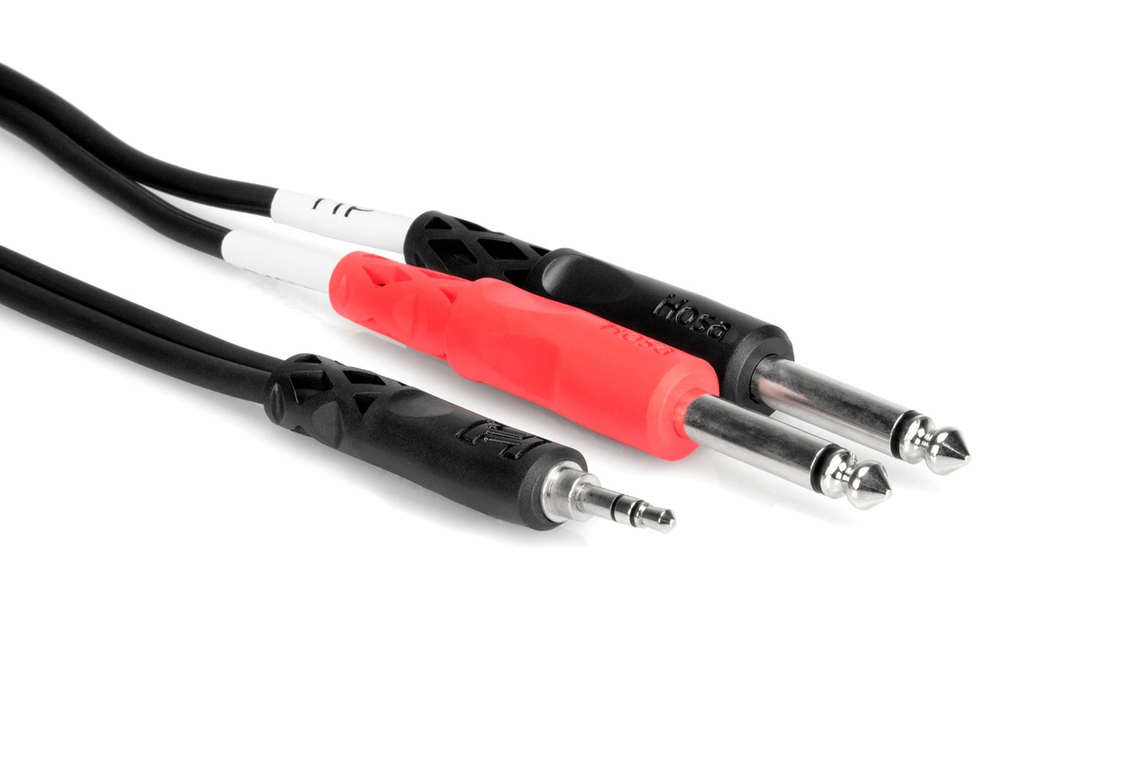 Hosa CMP159 10' 3.5mm TRS to Dual 1/4 TS Audio Y-Cable