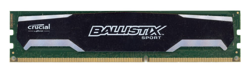CRUCIAL 8GB DDR3 PC3-12800U 1600MHz BLS8G3D1609DS1S00.M16FE Non-ECC