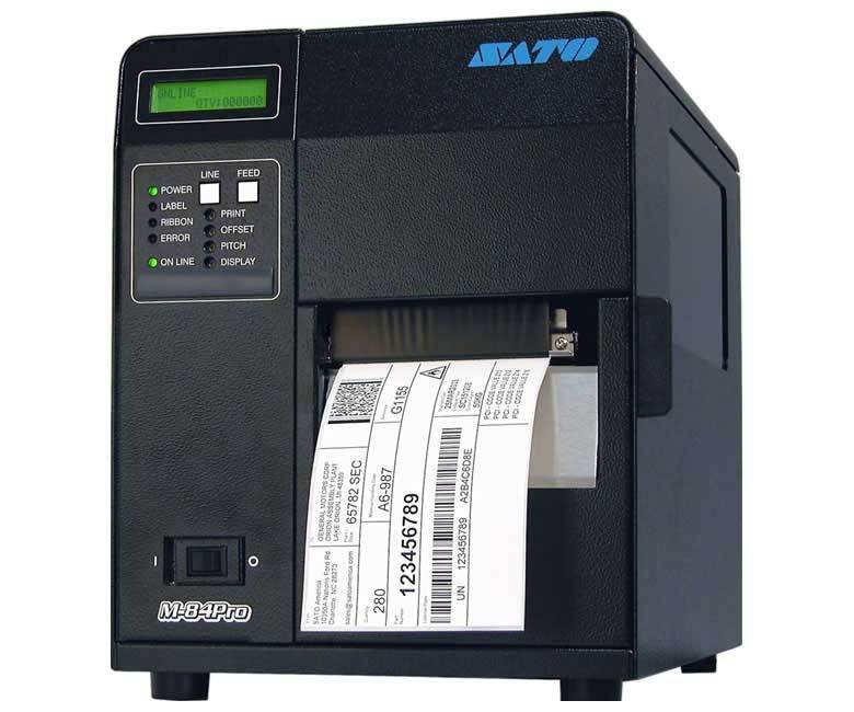 Sato M84Pro(2) Network Thermal Label Printer, ETHERNET, 203 DPI, 4.1", DT/TT