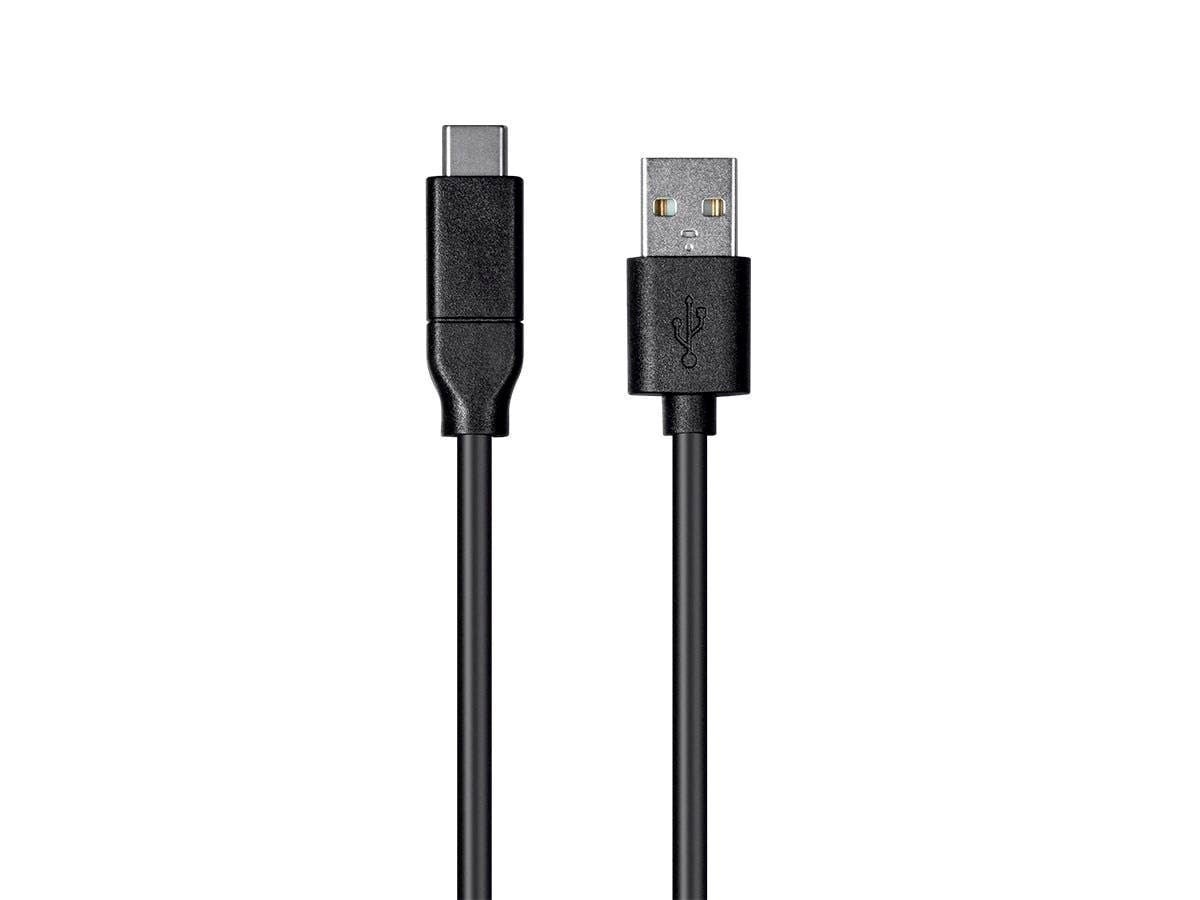Monoprice Essentials USB-C to USB-A 2.0 3A 26AWG 6.6ft 27928 A04
