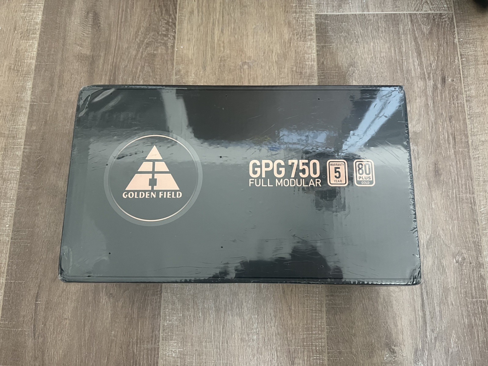 NEW GOLDEN FIELD GPG750 Power Supply 750W Full Modular 80 Plus Gold Certified 