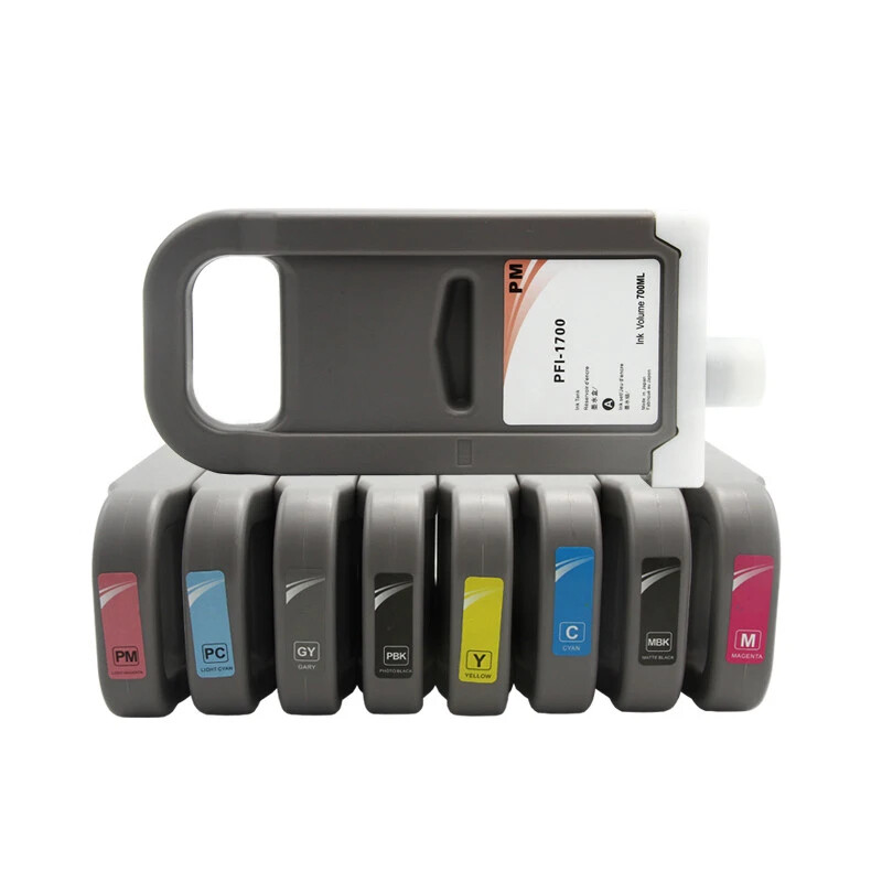 PFI 57 Ink Cartridge With Chip Dye Ink For Canon Pro 520 540 560s Printer 700ML