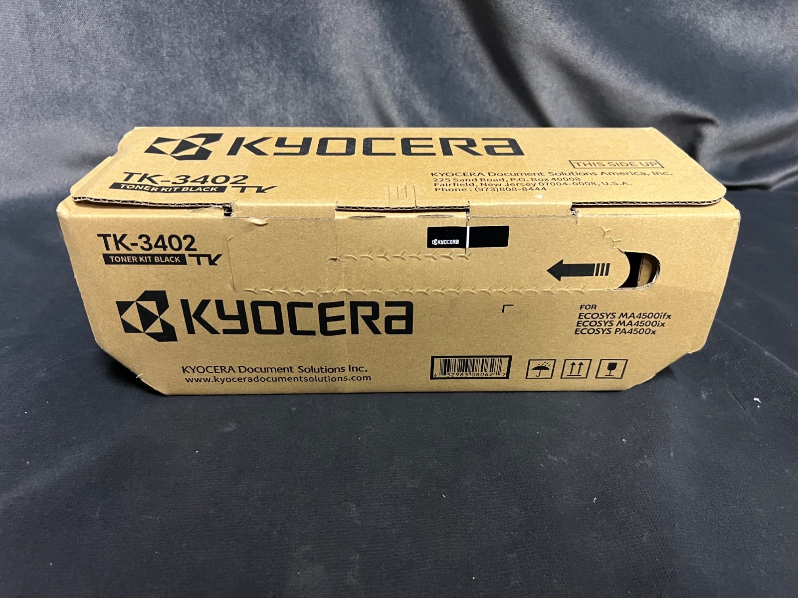 Kyocera TK-3402 Black Toner Cartridge Genuine OEM
