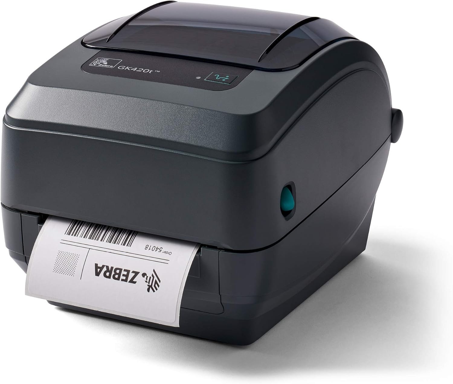 Zebra GK420T Thermal Label Printer with Adapter - IN GREAT CONDITION BARELY USE