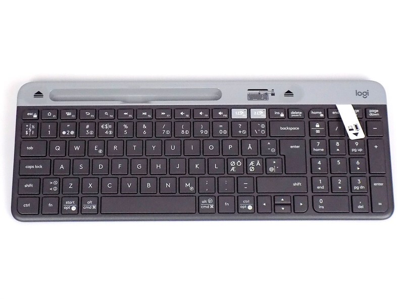 Logitech K580 Nordic Slim Multi-Device Wireless Keyboard Chrome OS Edition, NEW