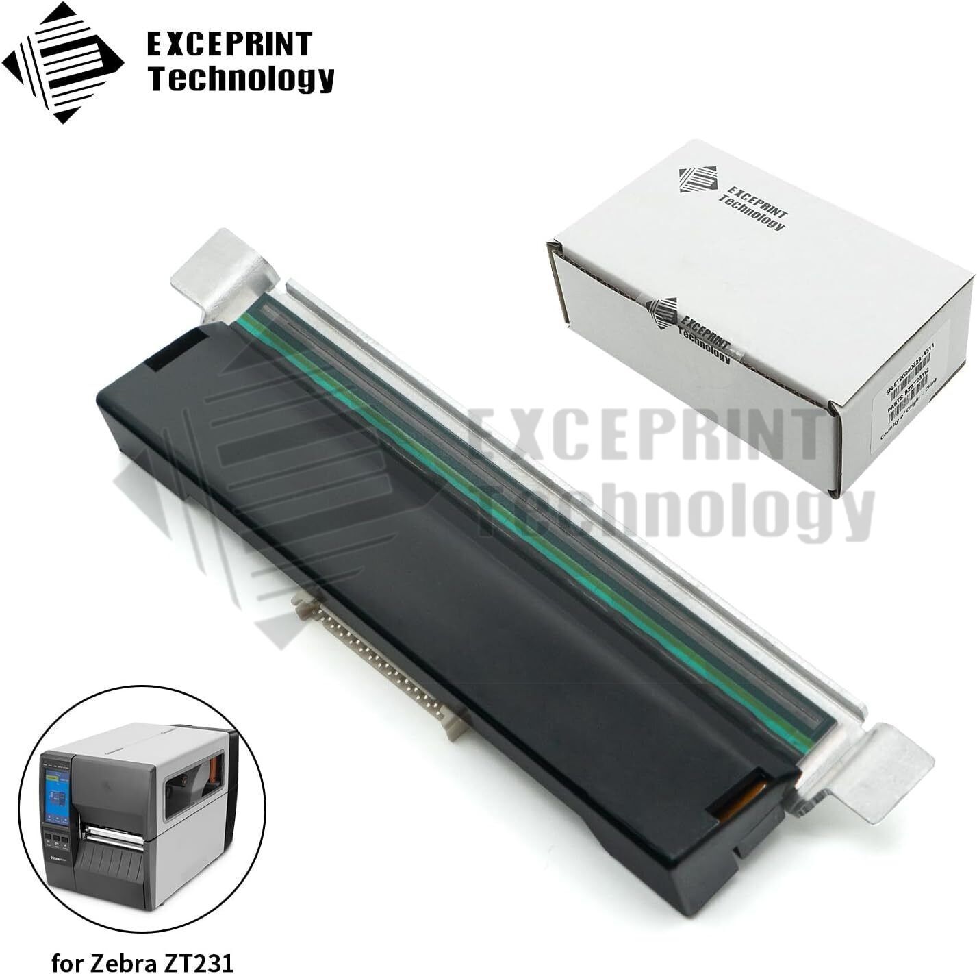 🔥 Printhead for Zebra ZT231 ZT211 ZT111 Thermal Printer 203dpi P1123335-012 🔥