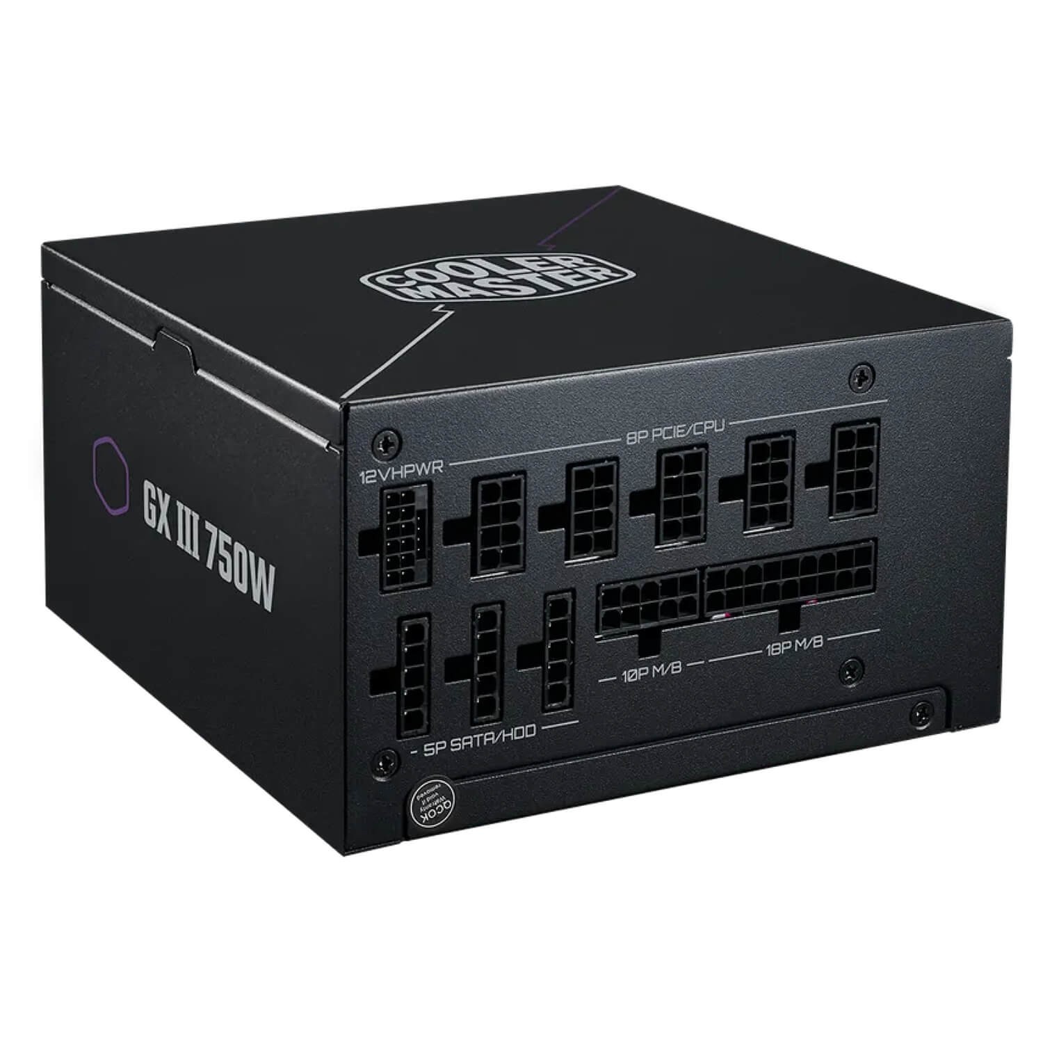 CoolerMaster 750W GX III (ATX3.0) Gold 80+ Fully Modular PSU Active PFC