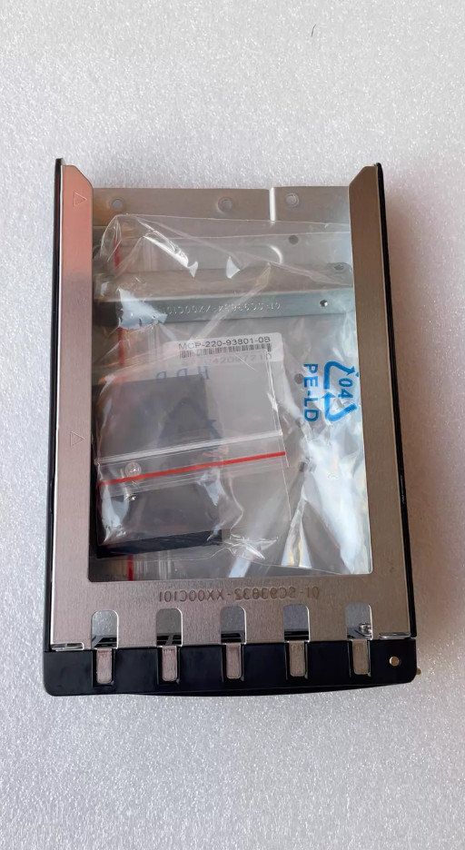 1pcs Supermicro MCP-220-93801-0B (Gen6) 3.5" to 2.5" converter drive caddy