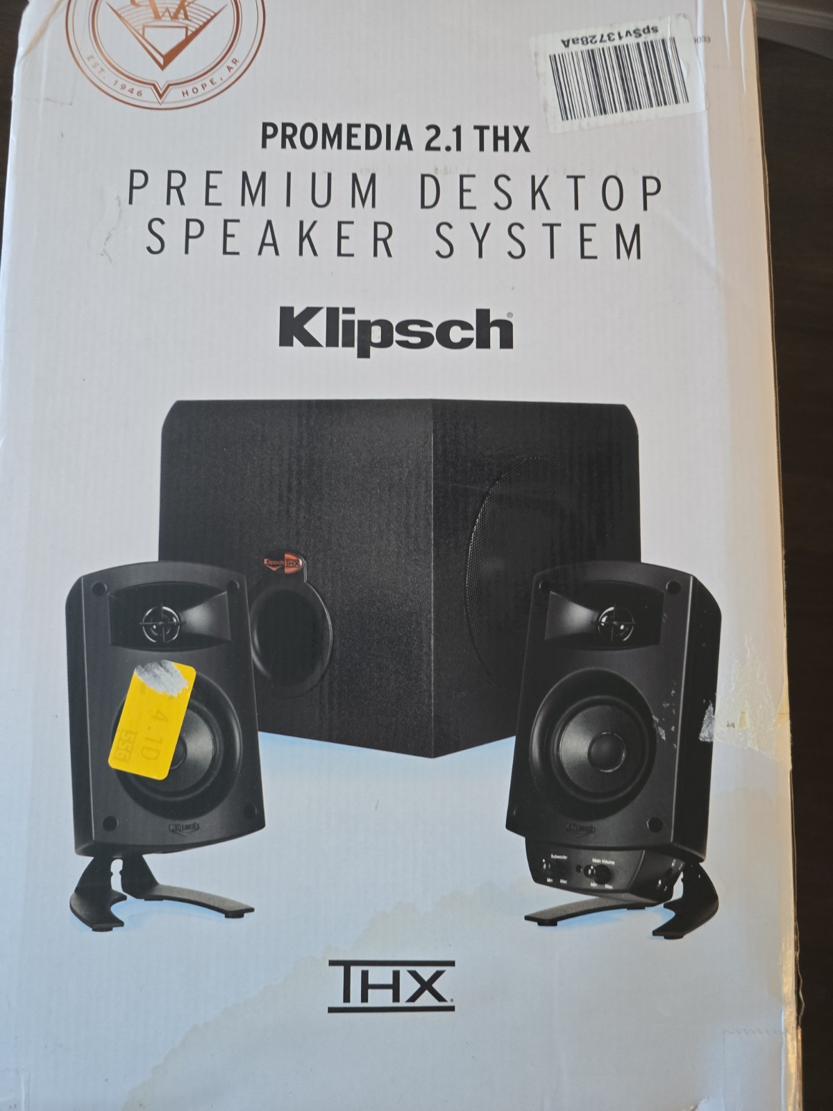 NEW SEALED 📦 Klipsch ProMedia 2.1 THX Certified Speaker System 🔊