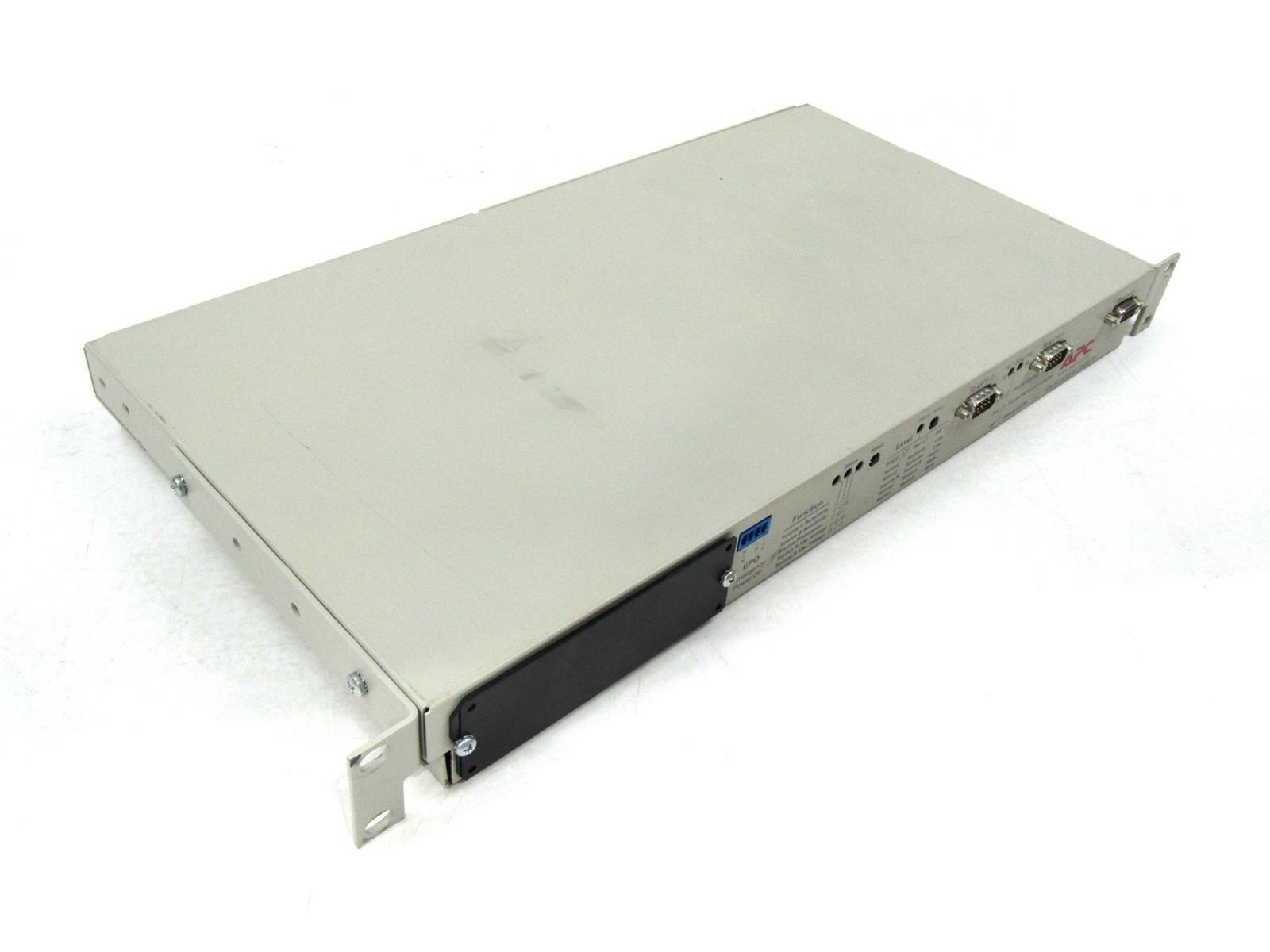 APC SU044-1 3-Outlet Redundant Switch | 220-240VAC Input, 220-240VAC Output