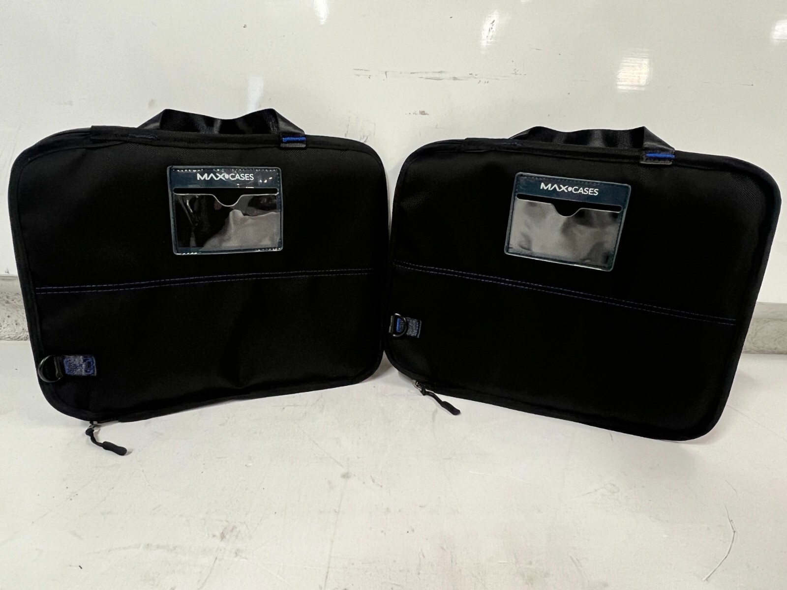 QTY 2 MaxCases Slim Sleeves W/ Pocket for 11" Devices, Black, MC-SSP3-11-BLK
