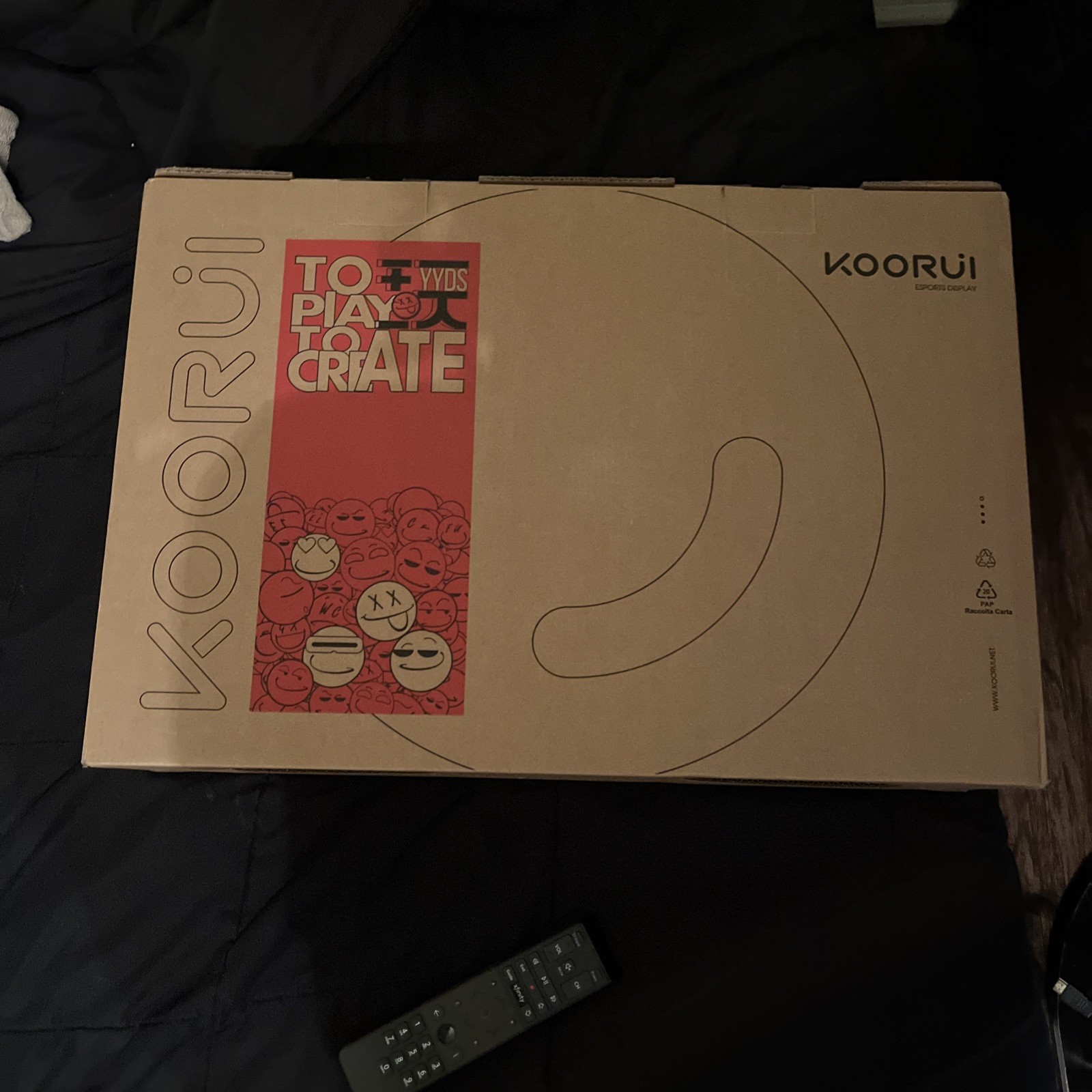 KOORUI 22N1 Full HD 22" 1080P Full HD 75Hz PC Monitor with HDMI VGA Port - New