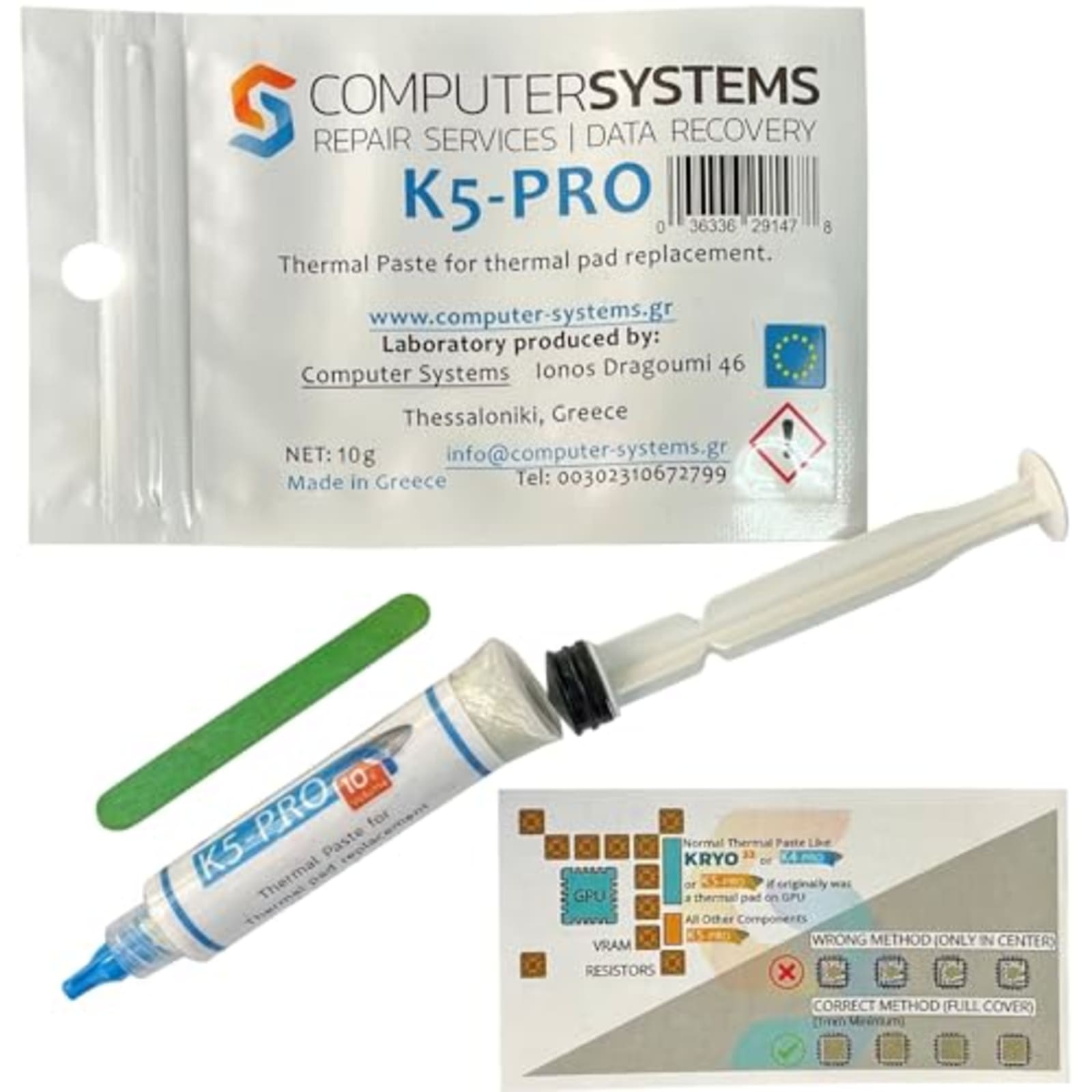 K5 PRO 10g Thermal Putty Liquid Thermal Pad Replacement Paste Non-Conductive