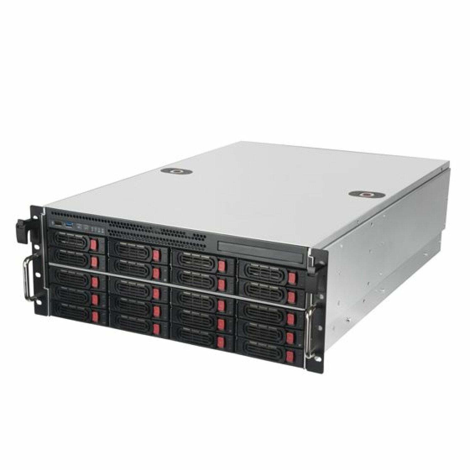SilverStone RM43-320-RS 4U 20-bay 2.5" / 3.5" HDD / SSD Rackmount Storage Server