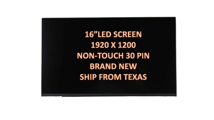 5D11L44828 OEM DISPLAY FRU CSO MNG007QS1-3 16.0 WUXGA New LCD Screen