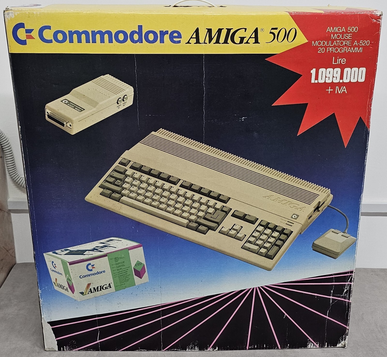 Commodore Amiga 500 Double Box