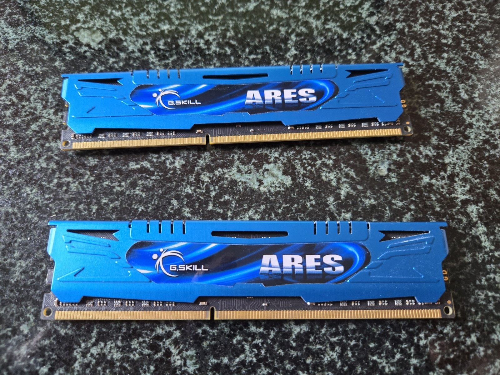 G. SKILL Ares F3-1866C9D-8GAB 8GB (2x4GB) DDR3 1866MHz, Pre-owned, Lot of 2