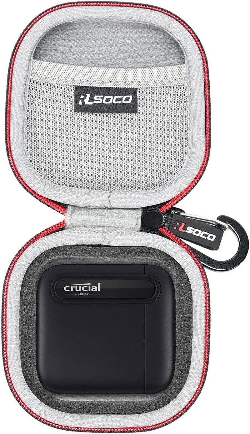 Hard Case for Crucial X10/X9/X10 Pro/X9 Pro/X6 Portable SSD 1TB/2TB/4TB/6TB/8TB