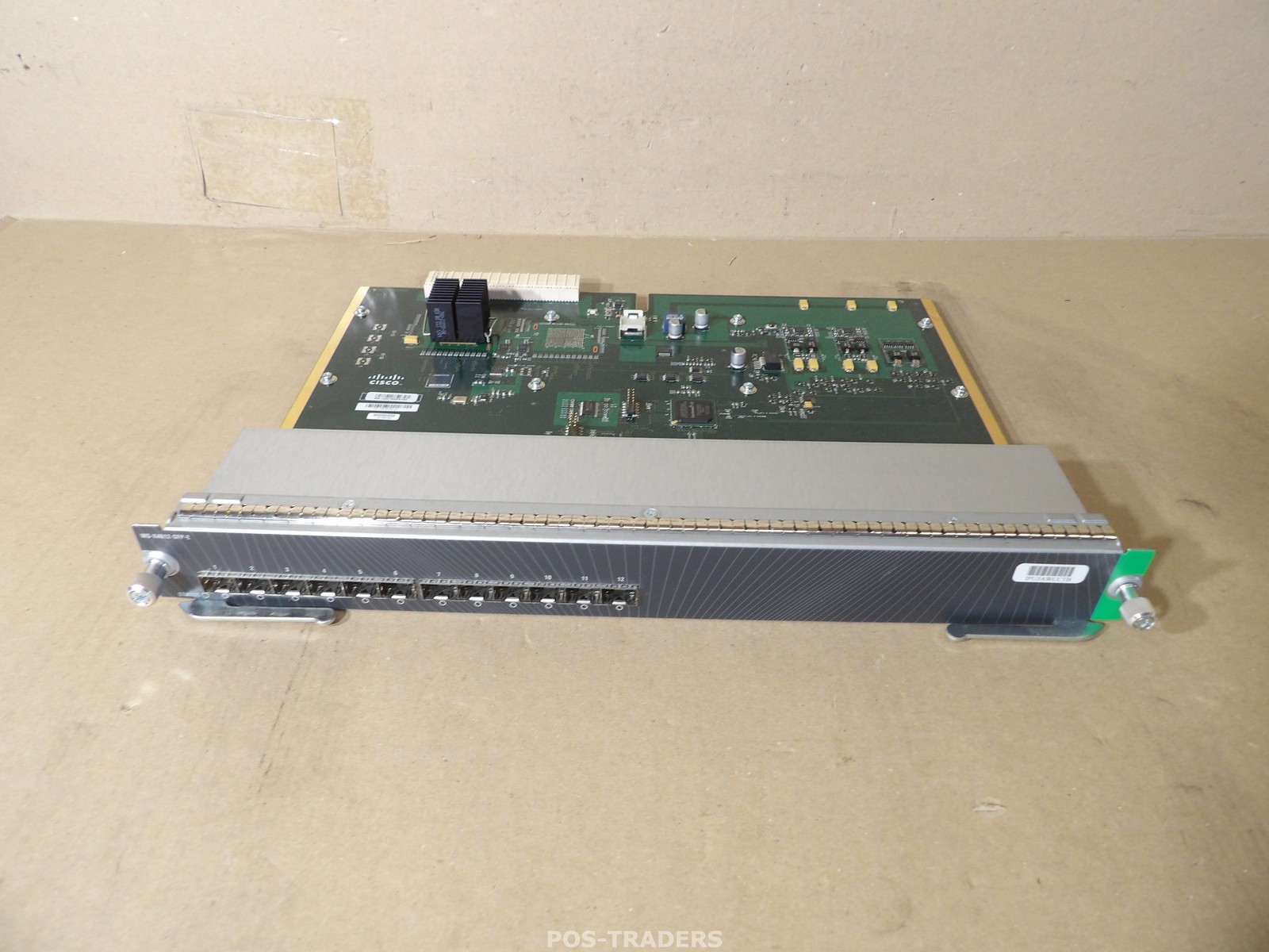 Cisco WS-X4612-SFP-E Switch Module 12x SFP 1GbE - PULLED FROM CISCO 4610R+E