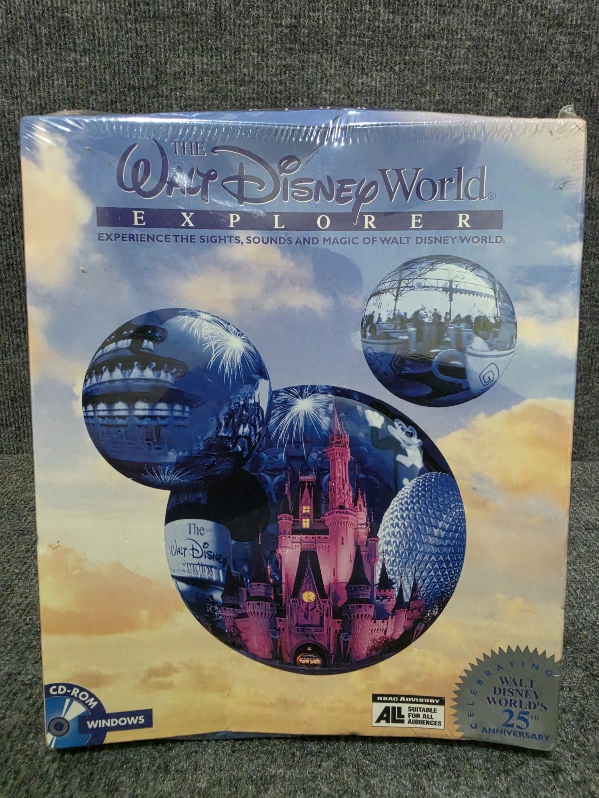 The Walt Disney World Explorer Computer Software PC CD-ROM