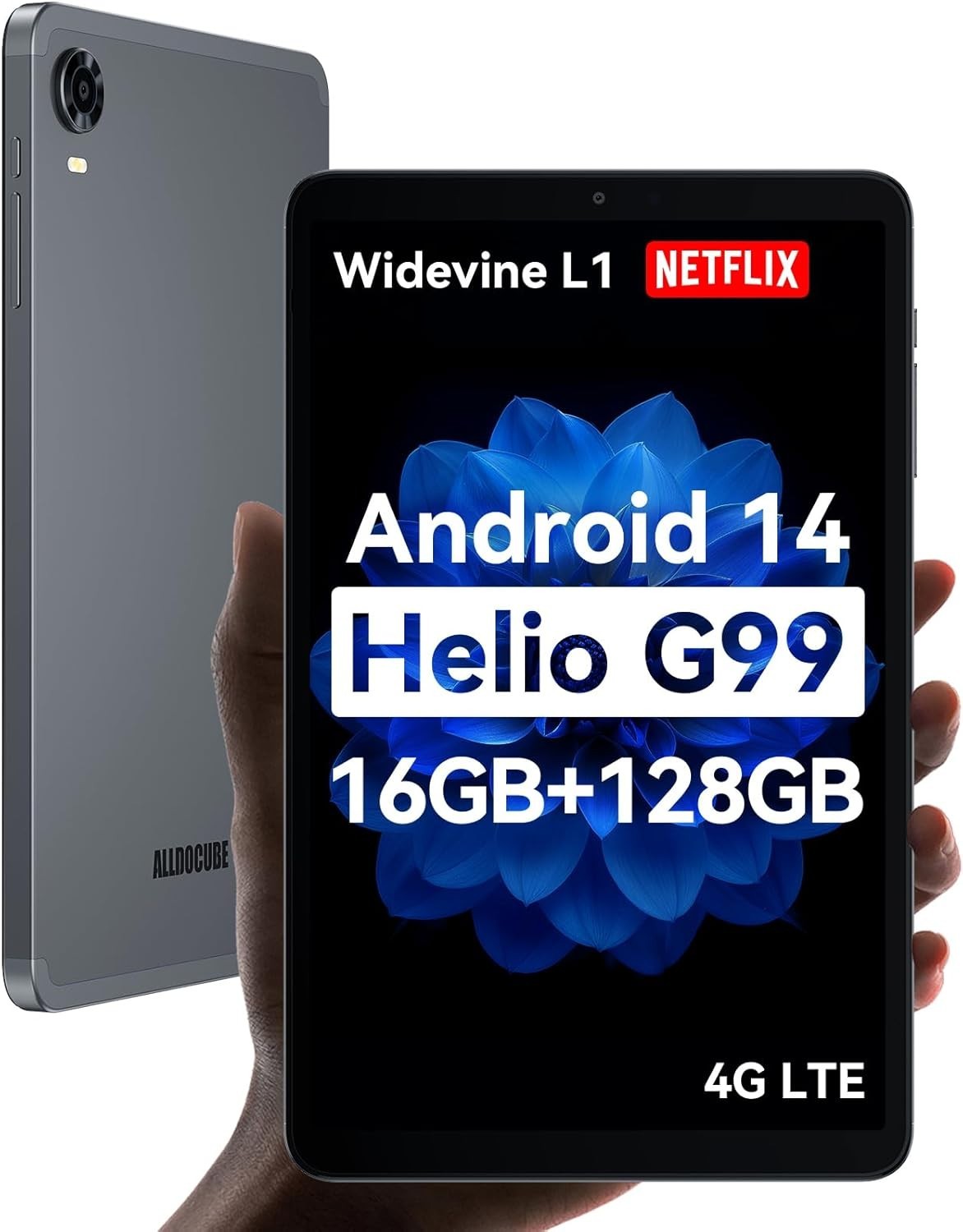 ALLDOCUBE Android 14 Tablet, 8.4 inch Helio G99 1920x1200  6050mAh 5MP/13MP 4G