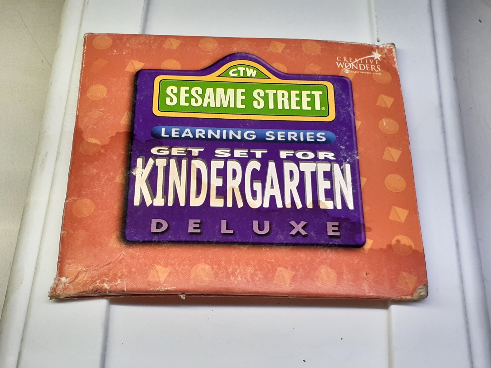 Creative Wonders Sesame Street Get Set for Kindergarten Deluxe Windows CD 1997