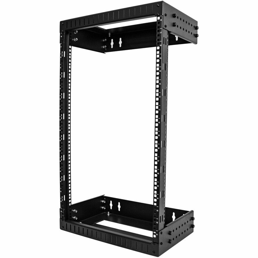 StarTech 2-Post 18U Heavy-Duty Wall Mount Network Rack, 19" Open Frame Server