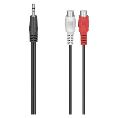 Hama 3.5 Mm Jack M To 2 RCA F Adapter Cable