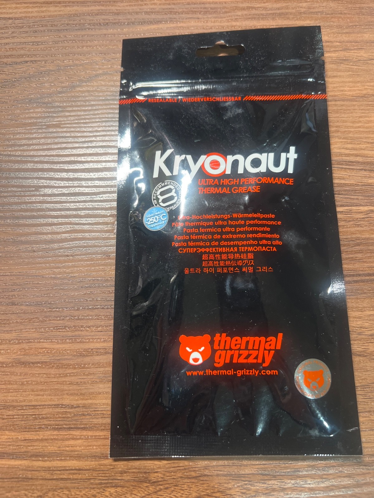 5 packs in one price-Thermal Grizzly TGK001RS Kryonaut Thermal Grease Paste