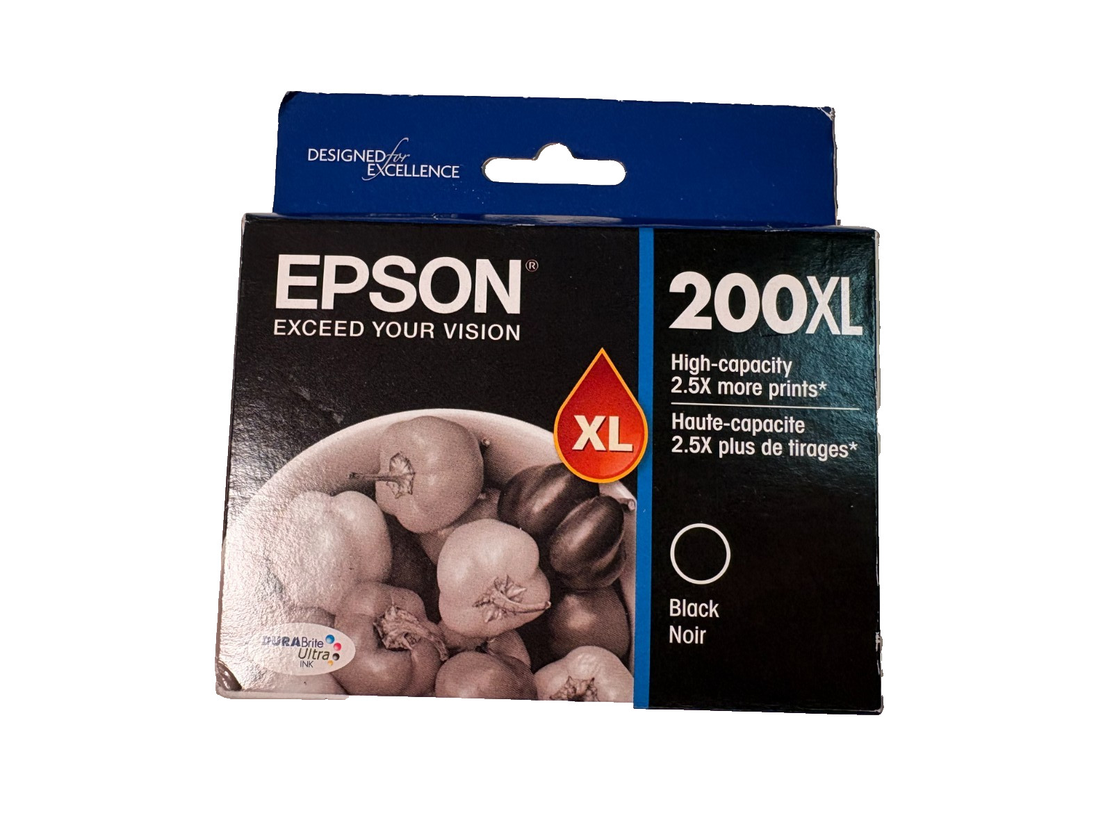 Genuine Epson 200XL Black Ink Cartridge T200XL120 High Capacity OEM Sealed