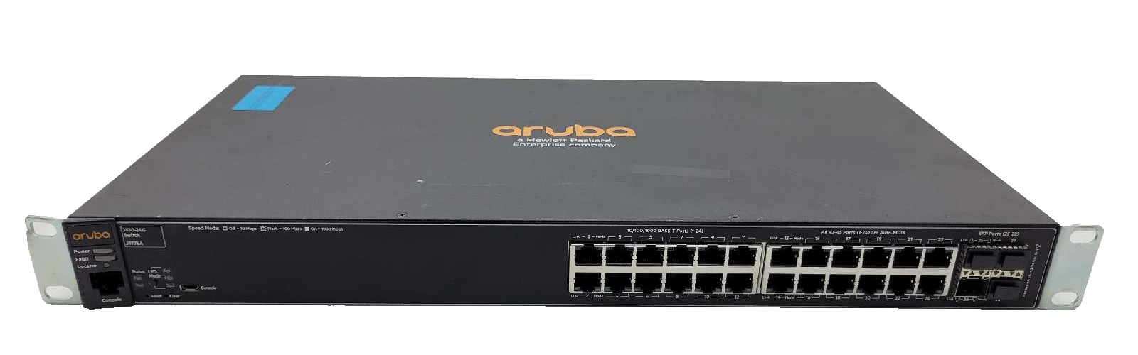 HP Aruba 2530-24G 24-Port GbE 4xSFP Network Switch P/N: J9776A Tested