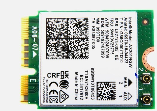 Genuine Lenovo iDeapad Flex 5 15IT05 WiFi Wireless Bluetooth Card 5W10V25775